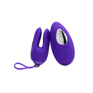Dorr Ozzy Rabbit Vibro-Ei und Auflegevibrator Lila 8 cm Ø 3,7 cm