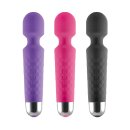 Love Magic IWand Mini Wand Vibrator 20cm Schwarz