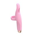Love to Love Vibrating Tickle Me Finger Vibrator Pink