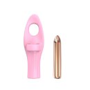 Love to Love Vibrating Tickle Me Finger Vibrator Pink