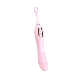 Love to Love Ô Mega Clitoral + G-Spot Vibrator Pink