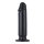 LoveToy Anal Dildo 9.25"/ 23.5 cm Anal Plug Black