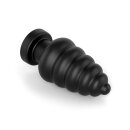 LoveToy King Size Vibrating Anal Cracker 7" / 18 cm Black