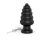 LoveToy King Size Vibrating Anal Cracker 7" / 18 cm Black