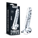 LoveToy Flawless Clear Dildo 7.5" / 19 cm Transparant