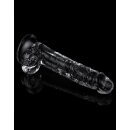 LoveToy Flawless Clear Dildo 7.5" / 19 cm Transparant