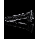 LoveToy Flawless Clear Dildo 7.5" / 19 cm Transparant