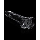 LoveToy Flawless Clear Dildo 7.5" / 19 cm Transparant