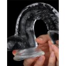 LoveToy Flawless Clear Dildo 7.5" / 19 cm Transparant