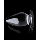 LoveToy Flawless Clear Anale Plug 4.5"/ 12 cm Transparant