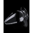 LoveToy Flawless Clear Anale Plug 4.5"/ 12 cm Transparant
