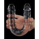 LoveToy Flawless Clear Double Dildo 12" / 30 cm Transparant