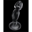LoveToy Flawless Clear Prostaat Plug 6.5" / 16.5 cm Transparant