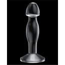 LoveToy Flawless Clear Prostaat Plug 6.5" / 16.5 cm Transparant