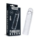 LoveToy Flawless Clear Penis Sleeve + 1" / 2.5 cm...