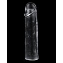 LoveToy Flawless Clear Penis Sleeve + 1" / 2.5 cm Transparant