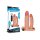 LoveToy Pleasure X Tender Vibrating Double Penis Sleeve + 2" /  5 cm Nude