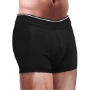 LoveToy Unisex Strap On Shorts Size L Black