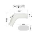 LoveToy Silk Knights Ring Vibrating Penis Sleeve White