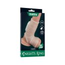 LoveToy Wave Knights Ring Vibrating Penis Sleeve White