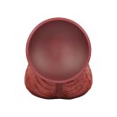 LoveToy - Extreme Dildo with Rope Pattern 24 cm - Brown & Nude