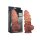 LoveToy - Extreme Dildo with Rope Pattern 24 cm - Brown & Nude