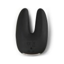 LoveToy O-Sensual Rapture Twin Clitoral or Nipple Vibrator Black