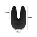 LoveToy O-Sensual Rapture Twin Clitoral or Nipple Vibrator Black