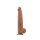 LoveToy - Sliding Skin Dildo 34 cm - Brown