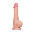 LoveToy - Sliding Skin Dildo 19.5 cm (Ø 3.6 cm) - Nude