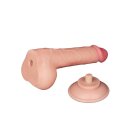 LoveToy - Sliding Skin Dildo 19.5 cm (Ø 3.6 cm) - Nude