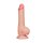 LoveToy - Sliding Skin Dildo 19.5 cm (Ø 3.6 cm) - Nude