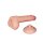 LoveToy - Sliding Skin Dildo 19.5 cm (Ø 3.6 cm) - Nude