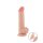LoveToy - Sliding Skin Dildo 20.8 cm (Ø 4 cm) - Nude
