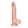 LoveToy - Sliding Skin Dildo 20 cm (Ø 4 cm) - Nude