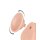 LoveToy - Sliding Skin Dildo 20 cm (Ø 4 cm) - Nude