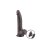 LoveToy - Sliding Skin Dildo 21,3 cm (Ø 4 cm) - Black