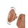 LoveToy - Sliding Skin Dildo 20.8 cm (Ø 4 cm) - Brown
