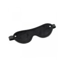 Rimba Soft Bondage-Set mit Handfesseln und Augenmaske Schwarz Verstellbar