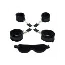Rimba Soft Bondage Set Black 6 Pieces