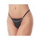 Rimba String with Chain One Size Black