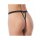 Rimba G-String with Vibrating Bullet One Size Black