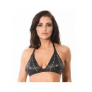 Rimba Bra Open with Studs One Size Black