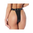 Rimba Strap-On Slip mit Silikondildo 17 cm Schwarz
