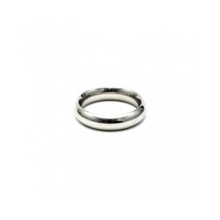 Rimba Cockring aus Edelstahl Silber Ø 4.5 cm