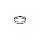 Rimba Cockring aus Edelstahl Silber Ø 4.5 cm