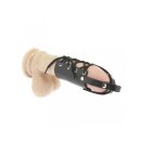 Rimba Penis Tube mit Eichelkäfig Schwarz