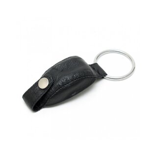 Rimba Penis Chastity Cage with Ring Silver Black Ø 5 cm