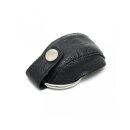 Rimba Penis Chastity Cage with Ring Silver Black Ø 5 cm