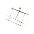 Rimba Metall Squeezer für Hoden, Penis oder Brust Silber